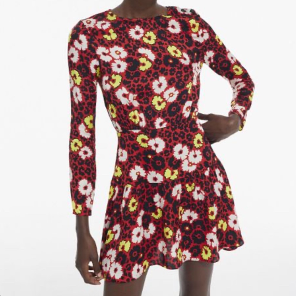The kooples wild blossom mini dress